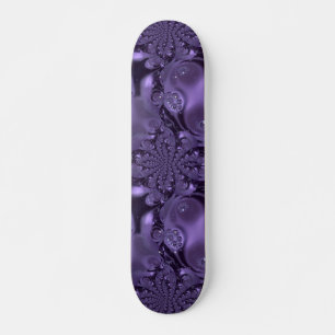 Elegant Royal Paars Liquid Sparkle Skateboard