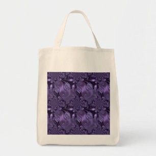 Elegant Royal Paars Liquid Sparkle Tote Bag