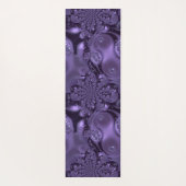 Elegant Royal Paars Liquid Sparkle Yogamat (Achterkant)