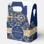 Elegant Royal Prince Baby shower Bedankdoosjes (Geopend)