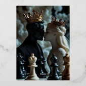 Elegant Royal Wedding Invitation (Verso)