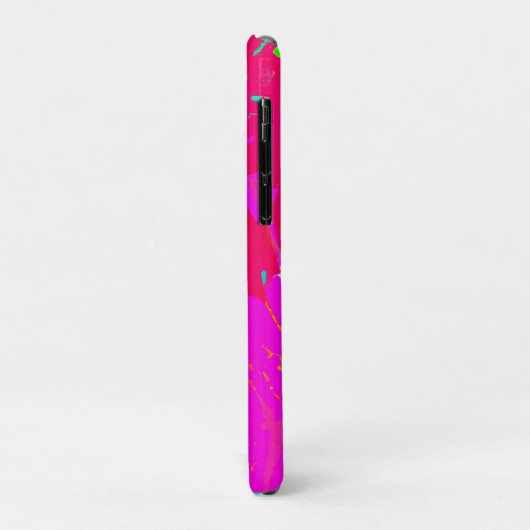 Elegant Roze Abstract Patroon Case-Mate iPhone Case (Achterkant/links)