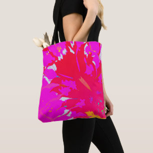 Elegant Roze Abstract Patroon Draagtas