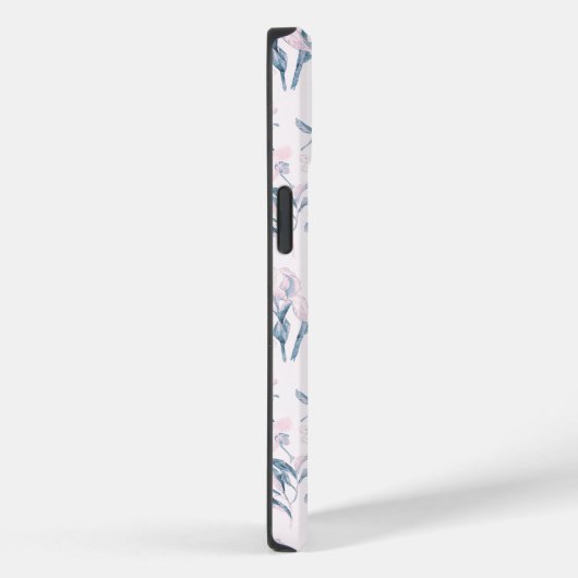 Elegant roze blauw vlinderbloemig Hoesje- Case-Mate iPhone Case (Achterkant / Rechts)