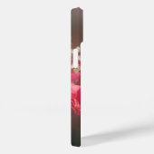Elegant roze bloemen Aangepaste iPhone Case (Achterkant / Rechts)