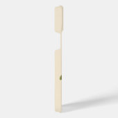 Elegant  Roze Bloemen Monogram iPhone Hoesje (Rechterkant)