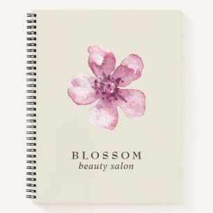 Elegant roze Cherry Blossom Flower Business Notitieboek