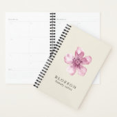 Elegant roze Cherry Blossom Flower Business Planner (Display)