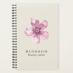Elegant roze Cherry Blossom Flower Business Planner