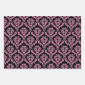 Elegant roze Damask Inpakpapier Vel (Voorkant)