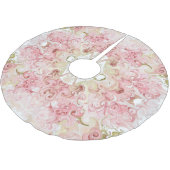 Elegant roze en goudmarmer kerstboom rok (Gekanteld)