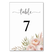 Elegant roze Floral Weddenschappen