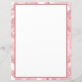 Elegant Roze Glitter Patroon Gepersonaliseerd (Achterkant)