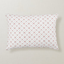 Elegant Roze & Gouden Geometrisch Bloemmotief