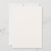 Elegant Roze Hand Getrokken Boog Bruiloft Save The Date (Achterkant)