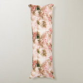 Elegant roze handbedekking lichaamskussen (Voorkant Verticaal)