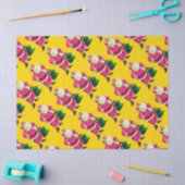 Elegant roze kerstfeest tissuepapier (Craft)