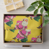 Elegant roze kerstfeest tissuepapier (Geschenk)