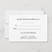 Elegant roze lippen handgeschreven script kalligra (Achterkant)