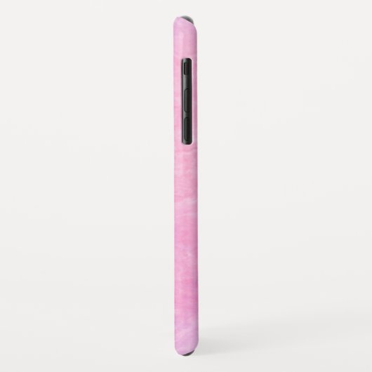 Elegant Roze Marble iPhone case (Achterkant/links)