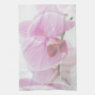 Elegant roze orchidee foto theedoek