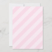 Elegant Roze Rood Modern 21e Verjaardag Kaart (Achterkant)