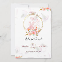 Elegant Roze Rose Bloemen Waterverf Schilderij