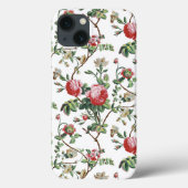Elegant  Roze Roze Floral Case-Mate iPhone Case (Achterkant)