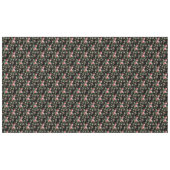 Elegant  Roze Roze Floral Tablecloth Tafelkleed (Voorkant (Horizontaal))