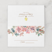 Elegant roze roze roze roze Chinese bruiloft (Buitenkant ongevouwen)