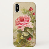 Elegant  roze rozen Case-Mate iPhone case (Achterkant)