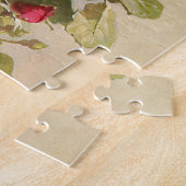 Elegant roze rozen legpuzzel (Zijkant)