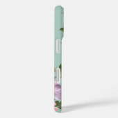 Elegant Roze Rozen Patroon Case-Mate iPhone Case (Achterkant / Rechts)