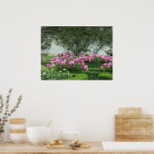 Elegant roze rozen poster (Keuken)