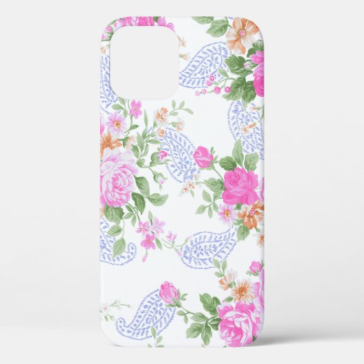Elegant roze rozen Waterverf Floral Pattern | Case-Mate iPhone Case (Achterkant)