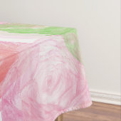 Elegant roze rozen Waterverf Floral Pattern | Tafelkleed (Voorbeeld)