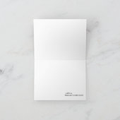 Elegant roze scrollen bedankkaart (Binnen)