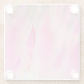 Elegant roze ventilator Onderzetter (Achterkant)