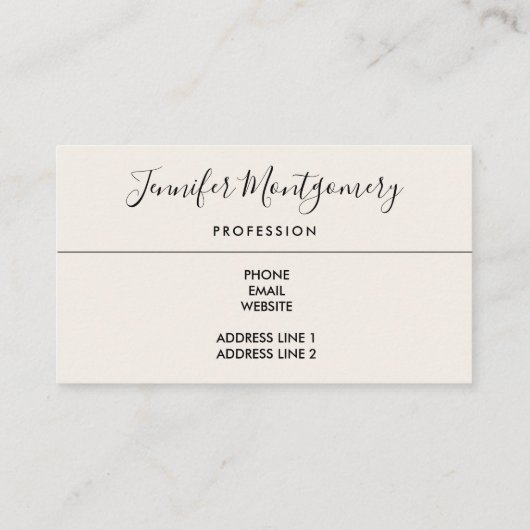 Elegant roze Waterverf Flower Bouquet Visitekaartje (Achterkant)