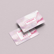 Elegant Roze Waterverf Marmer - Gouden Glitter