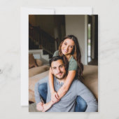 Elegant Roze Wildflower Rustic Boho Vrijgezellenfe Kaart (Achterkant)