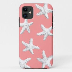 Elegant roze Zee Stars Starfish iPhone 5 Hoesje