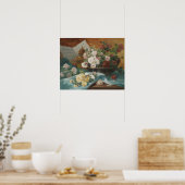 Elegant  Rozen die nog leven Poster (Keuken)