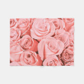 Elegant  Rozen Floral | Fleece Blanket (Voorkant (Horizontaal))