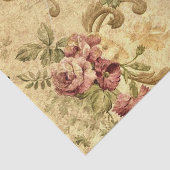 Elegant Rozen in de goudurine Tissuepapier (Detail)