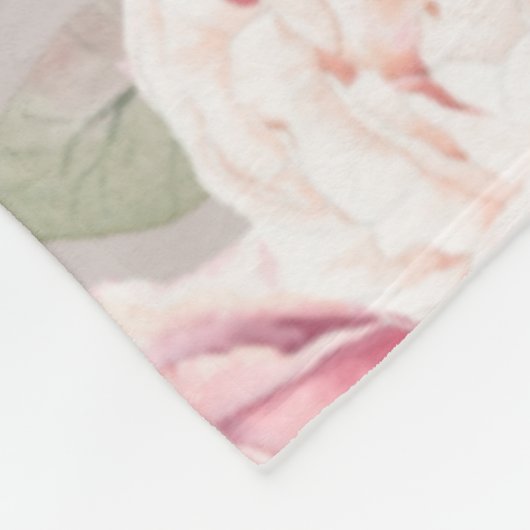 Elegant Rozen Medium Fleece Blanket (Hoek)