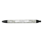 Elegant Rozen Tuin Sage Green Pen (Voorkant)