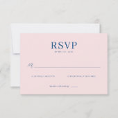 Elegant RSVP Card (Devant)