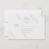 Élégant Rsvp Floral (Devant)