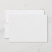 Élégant Rsvp Floral (Dos)